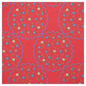 Ditsyの花柄の生地 ファブリック (見本)
