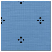 Ditsyの青い生地 ファブリック (クローズアップ)