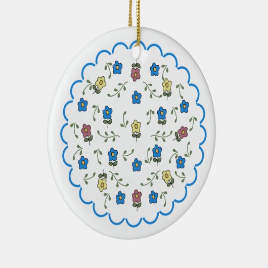 Ditsyフローラオーナメント セラミックオーナメント (右)