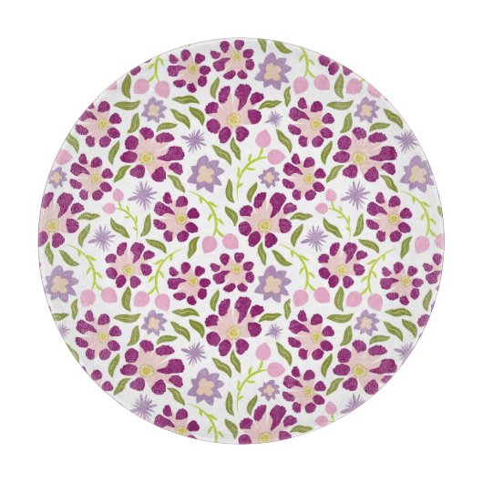 Ditsyフローラ カッティングボード (正面)