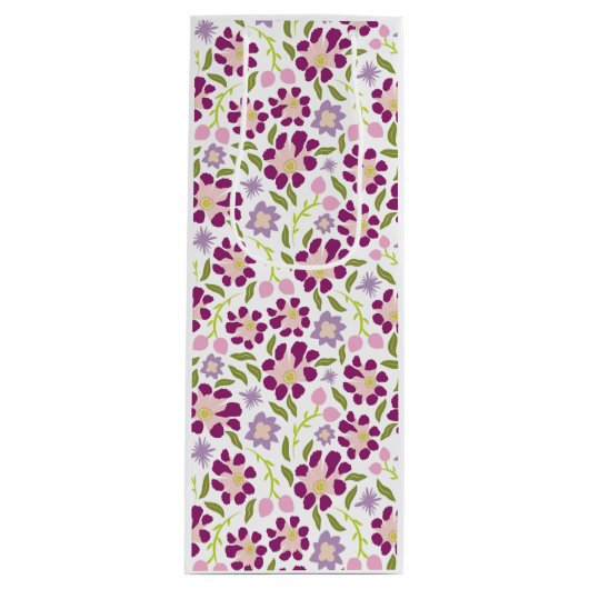 Ditsyフローラ ワインギフトバッグ (正面)