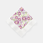 Ditsyフローラ 縁ありカクテルナプキン (角)