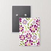 Ditsyフローラ 缶バッジ (正面/裏面)