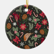 Ditsy自然クリスマス