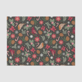 Ditsy自然クリスマス 薄葉紙