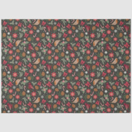 Ditsy自然クリスマス 薄葉紙