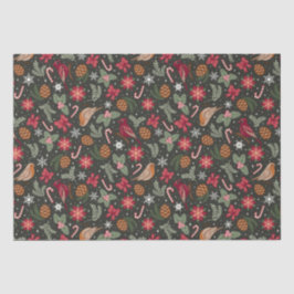 Ditsy自然クリスマス 薄葉紙