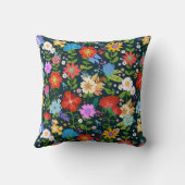 Ditsy花シームレスパターン–20210 クッション (裏面)