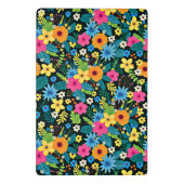 Ditsy鮮やか花花柄–43785 ミニクリップボード (裏面)