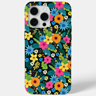 Ditsy鮮やか花花柄–43785 iPhone 15 Pro Maxケース
