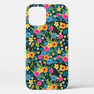 Ditsy鮮やか花花柄–43785 iPhone 12 Proケース