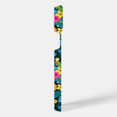 Ditsy鮮やか花花柄–43785 iPhoneケース (右側面)