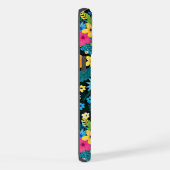 Ditsy鮮やか花花柄–43785 iPhoneケース (右側面)