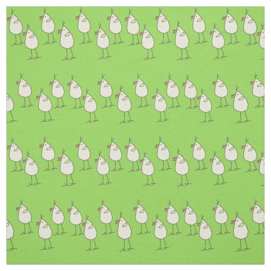 ditsy鶏 ファブリック (見本)