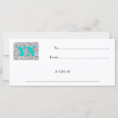 Ditsy2ギフト証明書テンプレート (裏面)