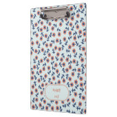 Ditsy Coral Daisies – Mini Floral Seamless Pattern クリップボード (左)