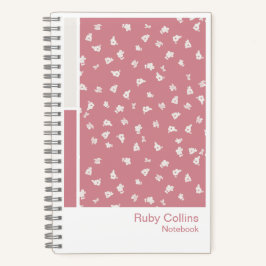 Ditsy Floral Vertical Palette Notebook ノートブック