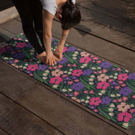 Ditsy Floral Yoga Mat | Stylish Pilates Mat ヨガマット