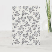 Ditsy Florals in Grey カード (正面)