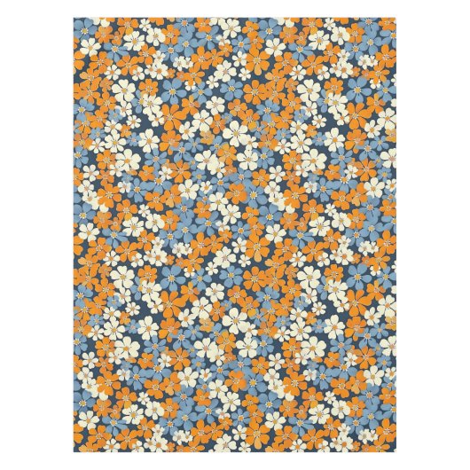 Ditsy Flowers Pattern  テーブルクロス (正面)