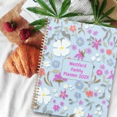 Ditsy Pop Floral Art Personal Family Planner プランナー手帳