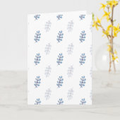 Ditsy Snowflake pattern backgrounds textures カード (黄色い花)