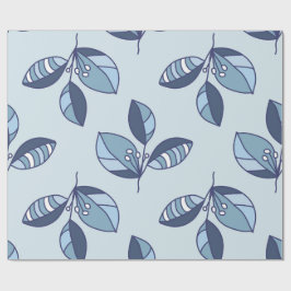 Ditsy Snowflake pattern backgrounds textures ラッピングペーパー