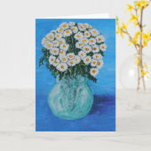 Ditteのためのデイジー カード (黄色い花)