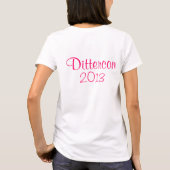 Ditter素晴らしいの Tシャツ (裏面)