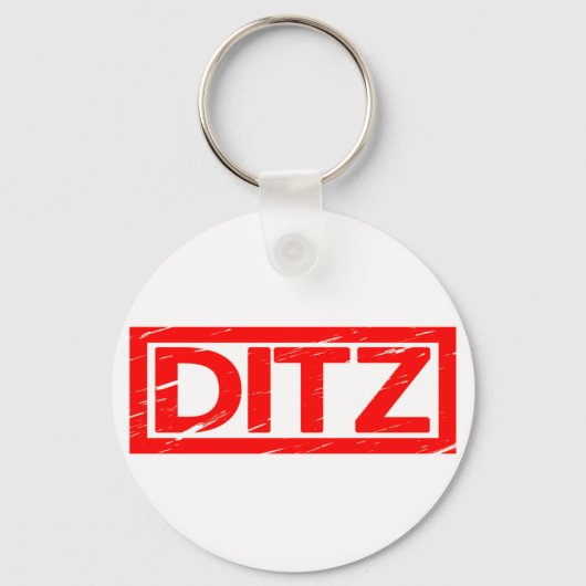 Ditzスタンプ キーホルダー (正面)
