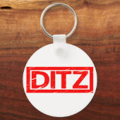 Ditzスタンプ キーホルダー (正面)