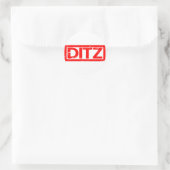 Ditzスタンプ ラウンドシール (バッグ)