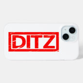 Ditzスタンプ Case-Mate iPhoneケース (裏面 (横))