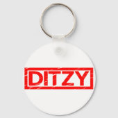 Ditzyスタンプ キーホルダー (裏面)