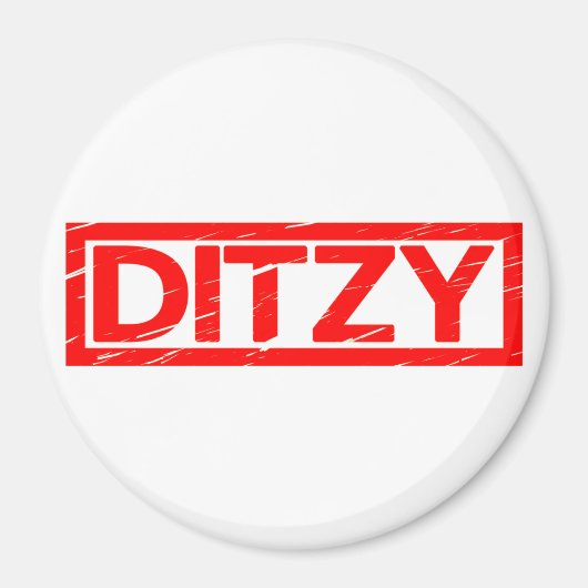 Ditzyスタンプ マグネット (正面)