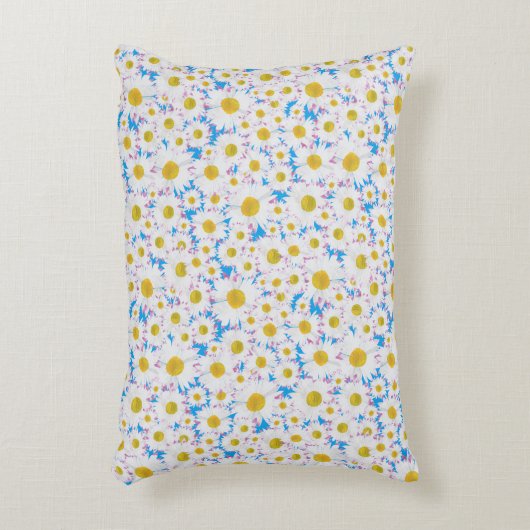 Ditzyデイジーオンブルーカスタムアクセント枕 アクセントクッション (正面(垂直))