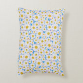 Ditzyデイジーオンブルーカスタムアクセント枕 アクセントクッション (裏面(縦))