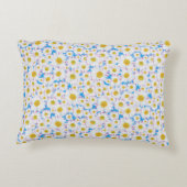 Ditzyデイジーオンブルーカスタムアクセント枕 アクセントクッション (裏面)