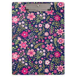 Ditzyホットピンクの花 |フラワークリップボード クリップボード