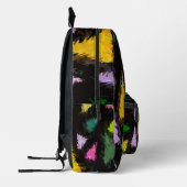 Ditzy三角形 プリントバックパック (左)