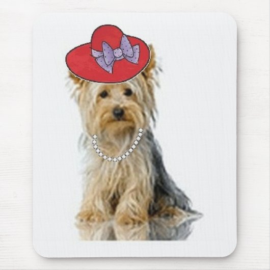 Ditzy Dogs~Original Mousepad~Yorkie マウスパッド (正面)