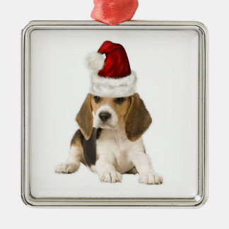 Ditzy Dogs~Original Ornament~Beagle~Christmas メタルオーナメント