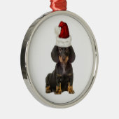 Ditzy Dogs~Original Ornament~Dachshund メタルオーナメント (右)