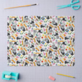 Ditzy Whimsical Hiking Pattern | Folk Art Outdoor 薄葉紙 (クラフト)