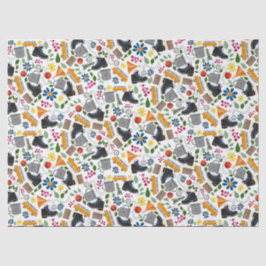 Ditzy Whimsical Hiking Pattern | Folk Art Outdoor 薄葉紙