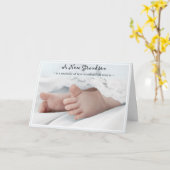 Divaおめでとう – 新しい孫グリーティングカード カード (黄色い花)