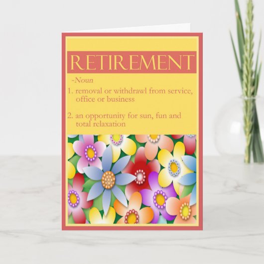 Divaが退職カードをお祝い カード (正面)