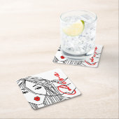 Divaの拡張 スクエアペーパーコースター (インサイチュ)