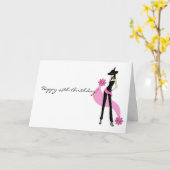 Divaの第45回誕生日カード カード (黄色い花)