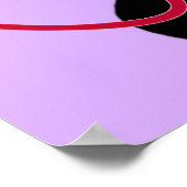 Divaは4文字の単語 ポスター (角)